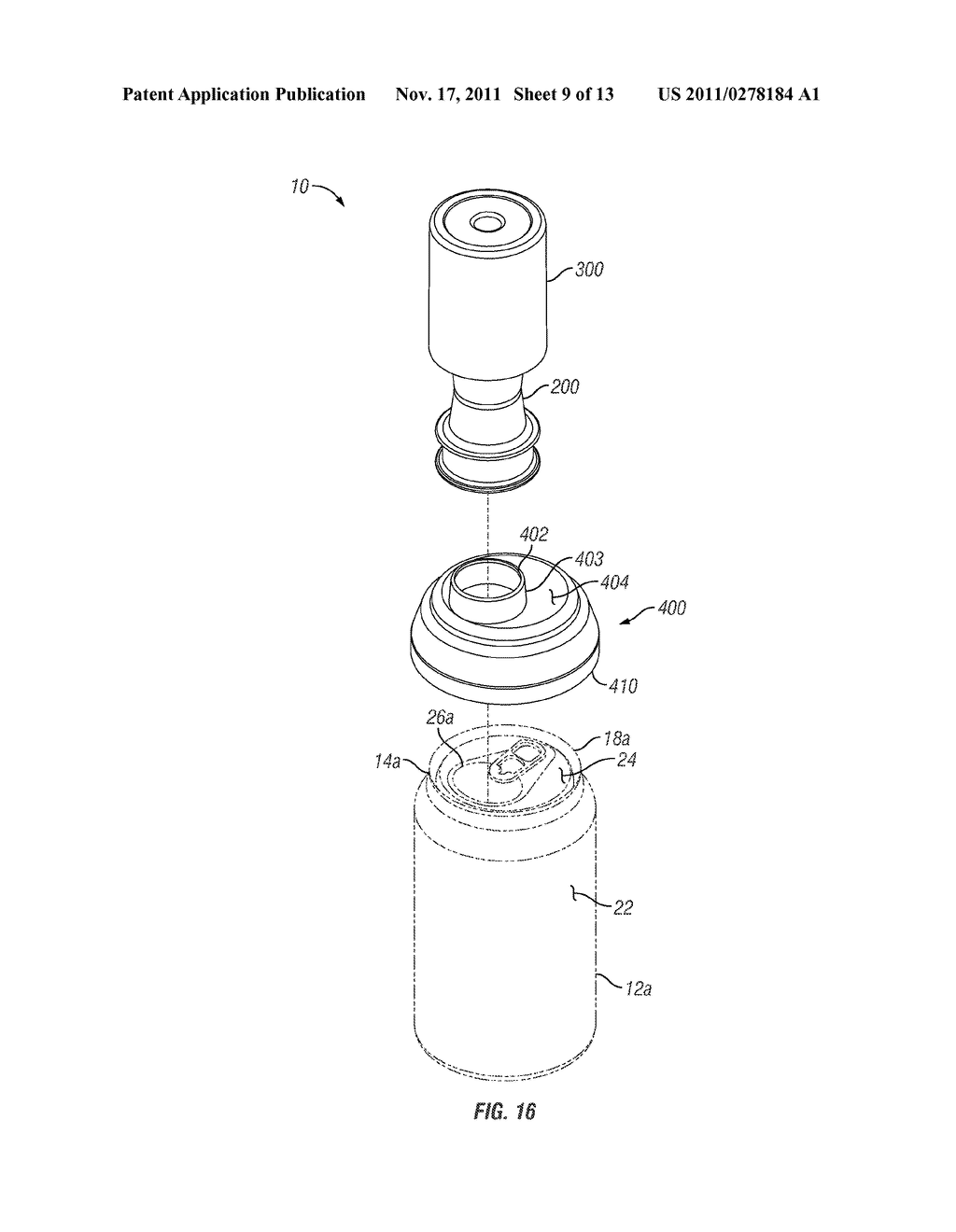 Beverage Flavoring Applicator - diagram, schematic, and image 10