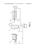 INSTALLATION FOR THE TREATMENT OF UREA-CONTAINING WATER, TOILET, STABLE,     AND METHOD diagram and image