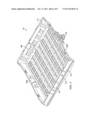 GRAVITY FEED DISPLAY RACK diagram and image