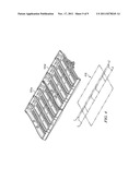 GRAVITY FEED DISPLAY RACK diagram and image