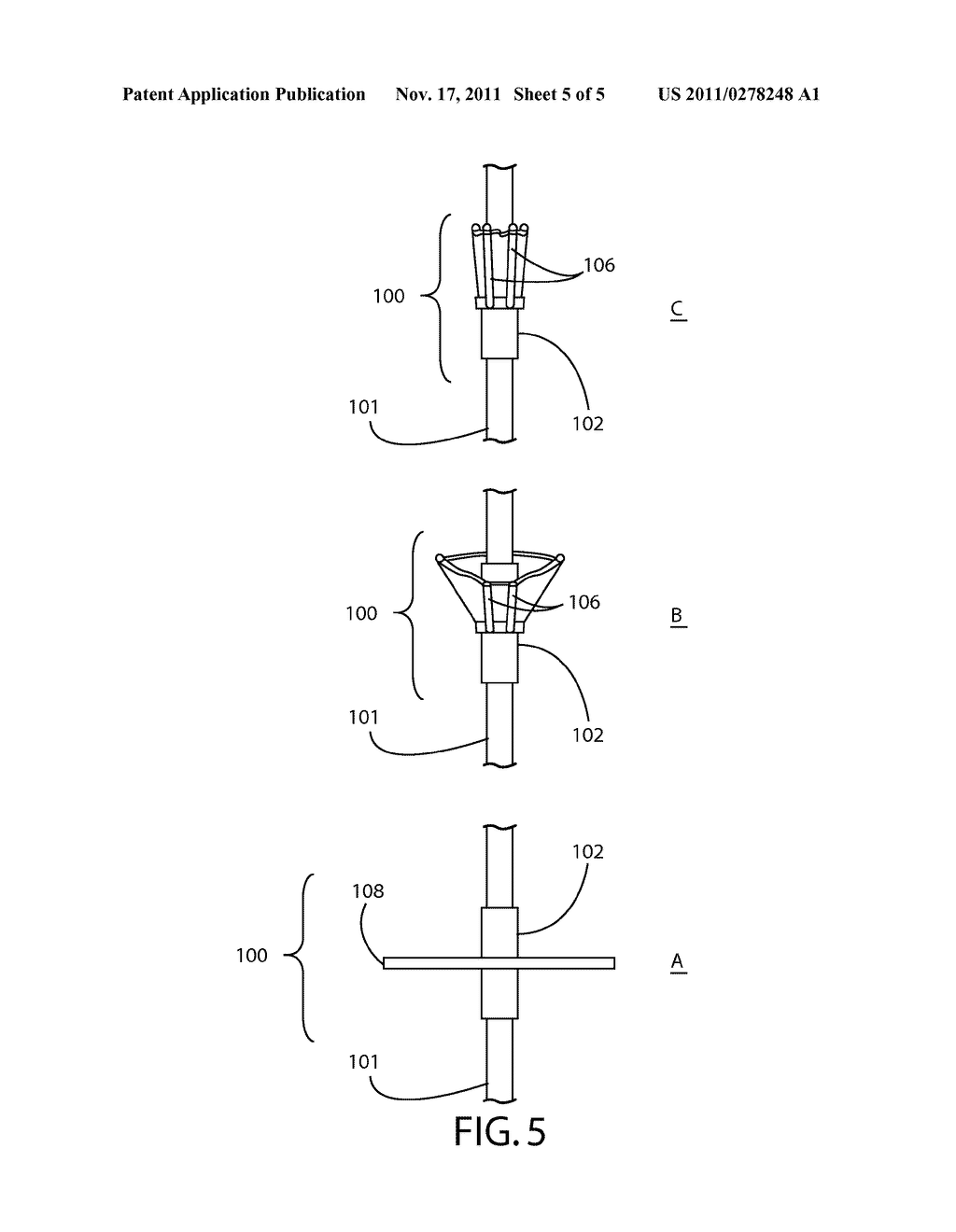 Removable Support Apparatus for Attachment to a Beach Umbrella and Method     of Manufacturing Same - diagram, schematic, and image 06