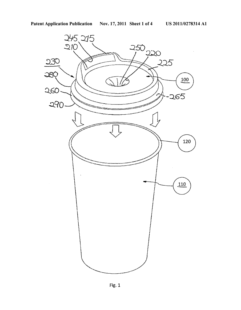 SEALING MEANS FOR BEVERAGE CONTAINER - diagram, schematic, and image 02