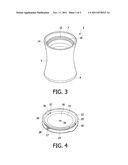 INSERT FOR A DRINKING CUP diagram and image