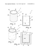 BARRIER-TYPE CONTAINER MADE OF PLASTICS diagram and image