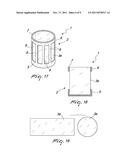 BARRIER-TYPE CONTAINER MADE OF PLASTICS diagram and image