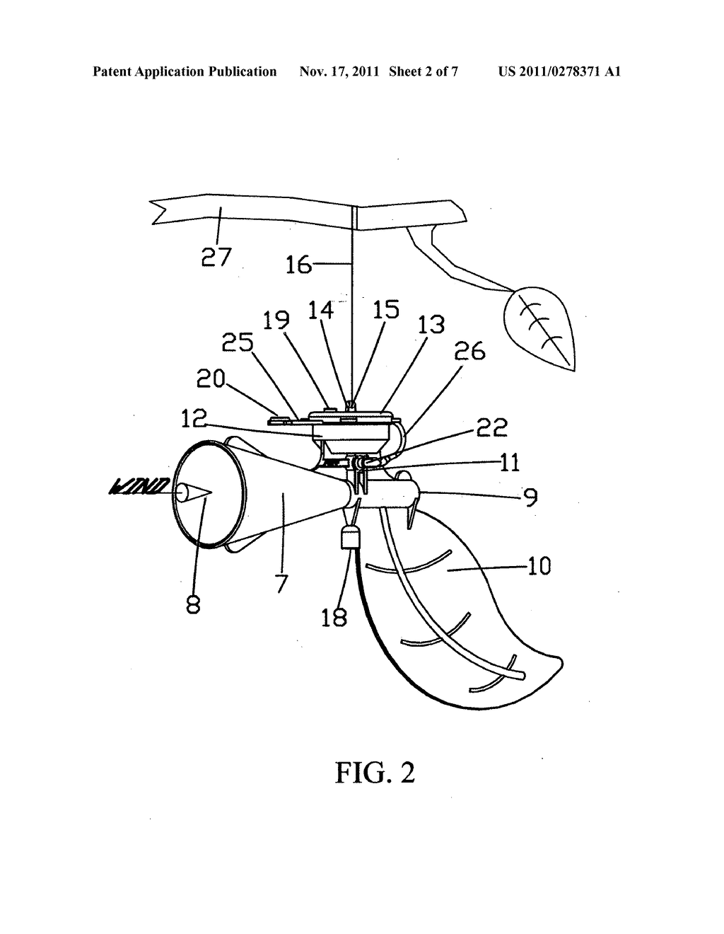 Wind directed scent dispenser - diagram, schematic, and image 03