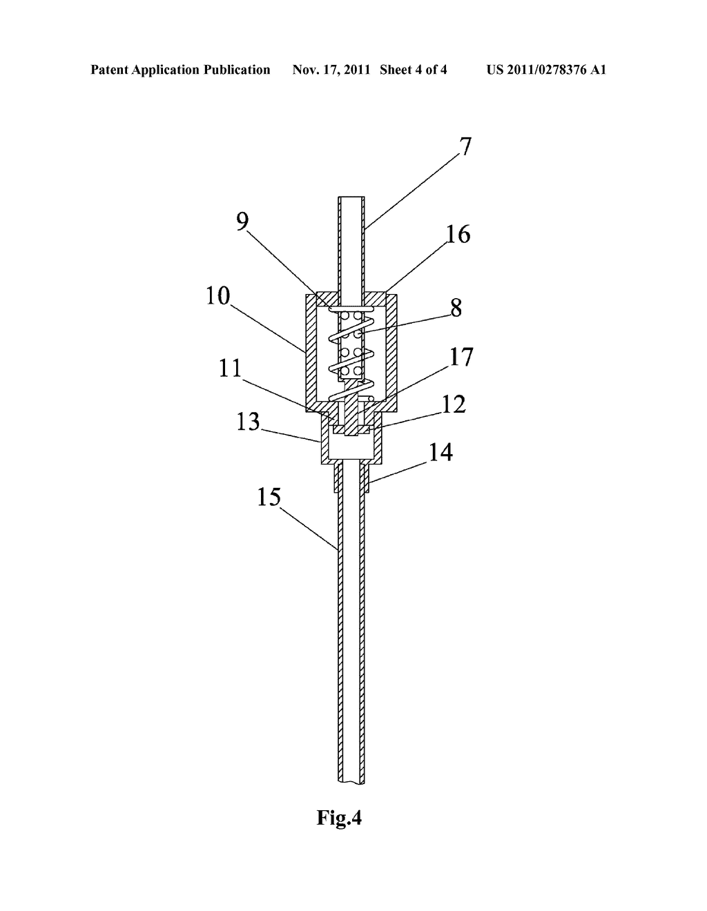 Air-filling Pressure-charged Spraying Mineral Water Bottle - diagram, schematic, and image 05