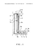 DISPLAY PANEL DRIVING MECHANISM FOR ELECTRONIC DEVICE diagram and image