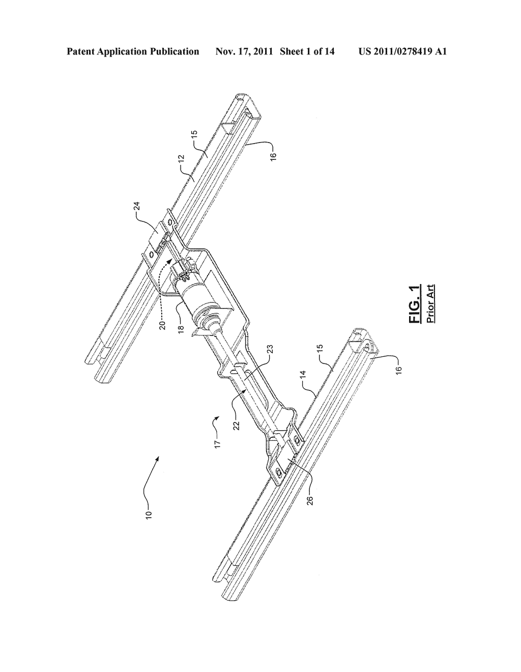 VEHICLE SEAT TRACK ASSEMBLY HAVING A SINGLE TOOTHED BELT DRIVE MECHANISM - diagram, schematic, and image 02