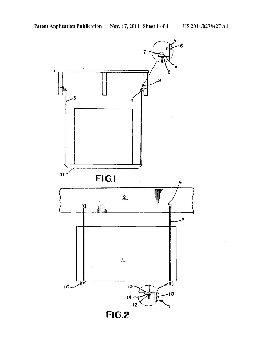 Mounting system for an air handling unit - diagram, schematic, and image 02