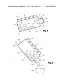 Enclosed ice cube tray and server diagram and image