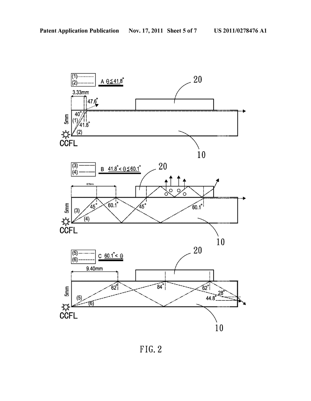 DEVICE FOR EXCITING FLUORESCENT SAMPLES USING VISIBLE LIGHT OR ULTRAVIOLET     LIGHT - diagram, schematic, and image 06