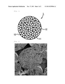 PROCESS FOR PRODUCING CARBON PARTICLES FOR ELECTRODE, CARBON PARTICLES FOR     ELECTRODE, AND NEGATIVE-ELECTRODE MATERIAL FOR LITHIUM-ION SECONDARY     BATTERY diagram and image