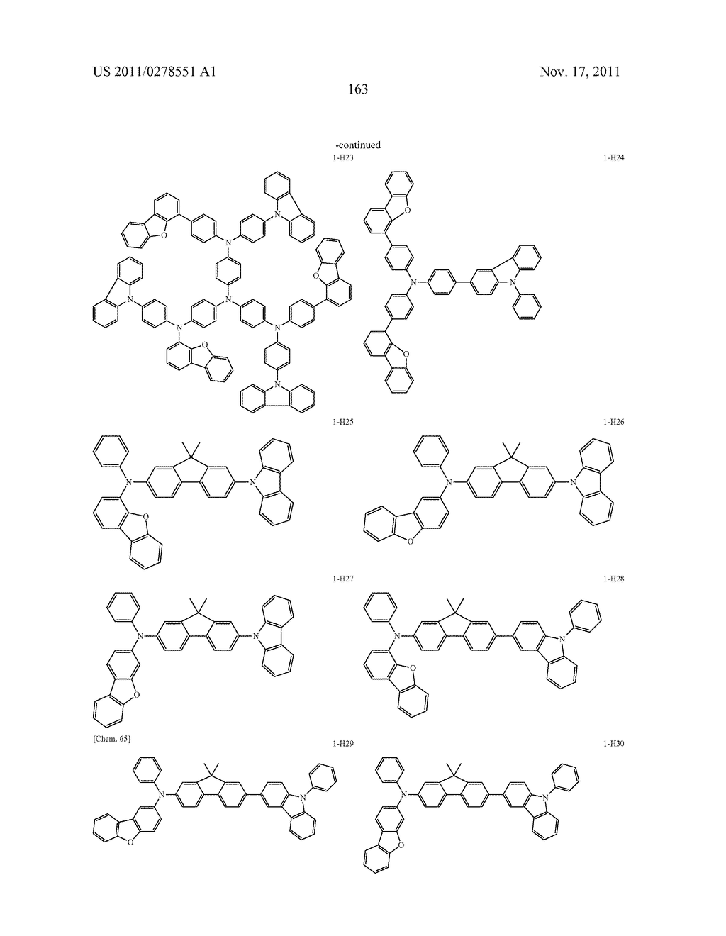 AROMATIC AMINE DERIVATIVE, AND ORGANIC ELECTROLUMINESCENT ELEMENT - diagram, schematic, and image 164