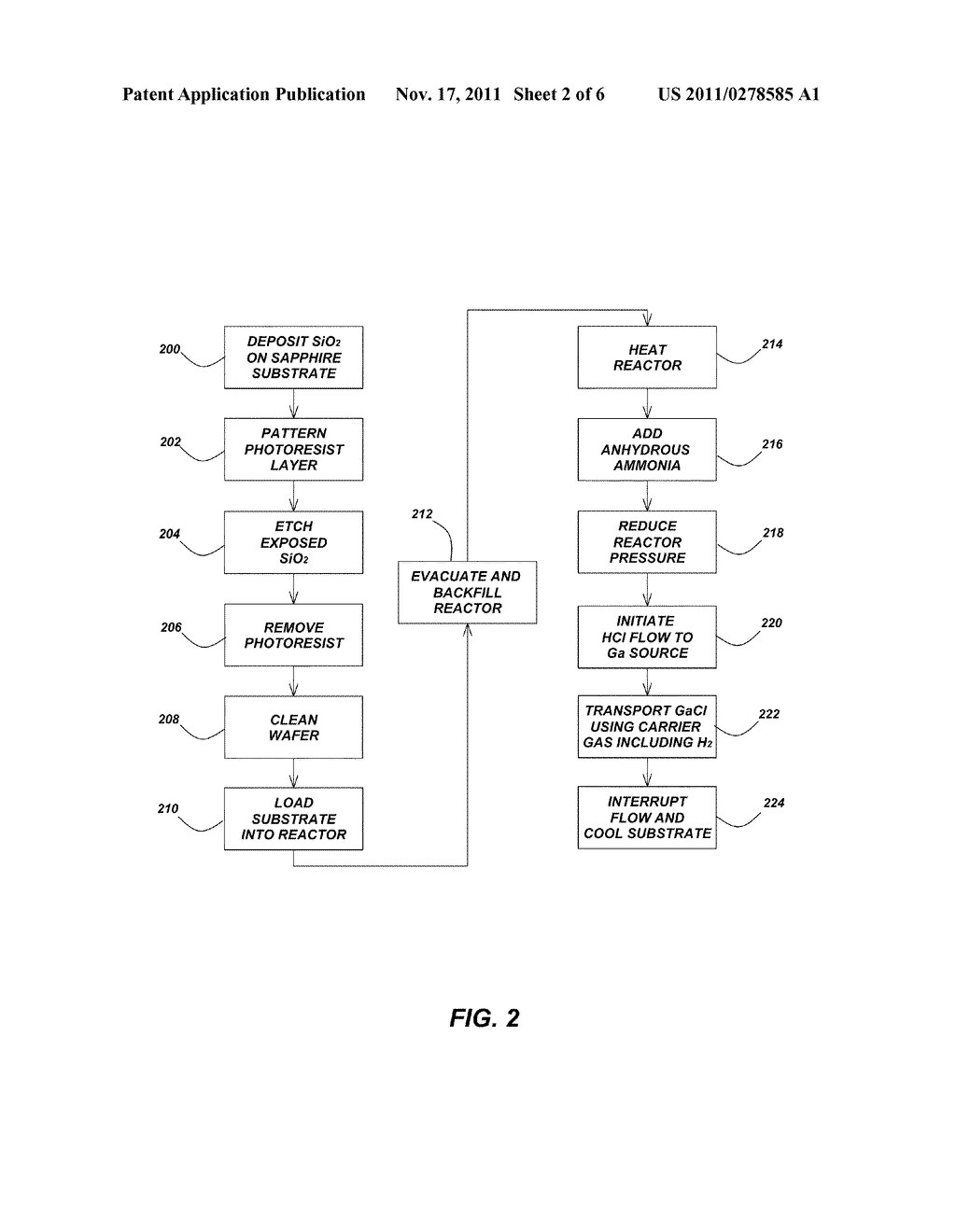 GROWTH OF REDUCED DISLOCATION DENSITY NON-POLAR GALLIUM NITRIDE - diagram, schematic, and image 03