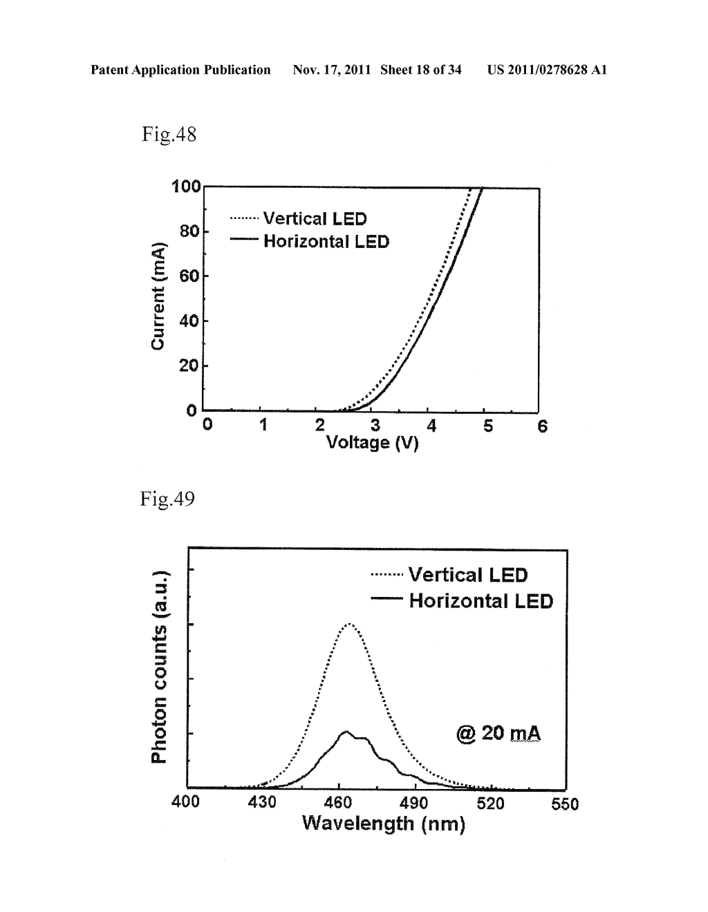 GaN COMPOUND SEMICONDUCTOR LIGHT EMITTING ELEMENT AND METHOD OF     MANUFACTURING THE SAME - diagram, schematic, and image 19