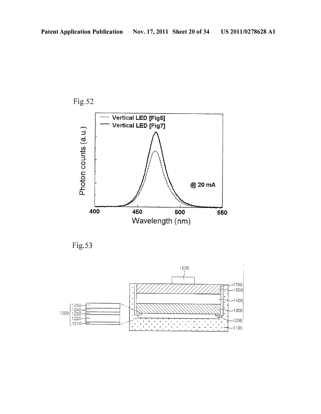 GaN COMPOUND SEMICONDUCTOR LIGHT EMITTING ELEMENT AND METHOD OF     MANUFACTURING THE SAME - diagram, schematic, and image 21