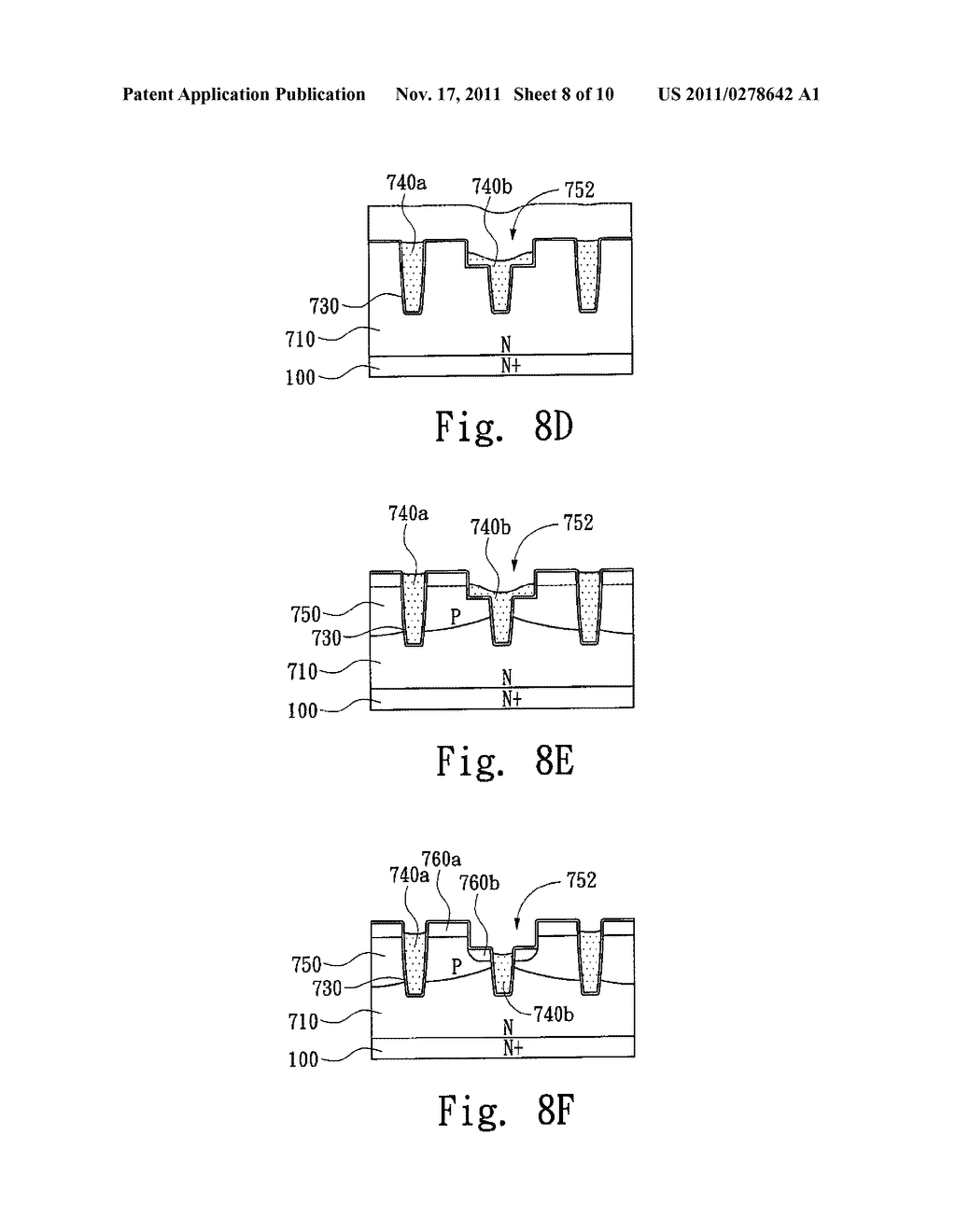 POWER SEMICONDUCTOR STRUCTURE WITH FIELD EFFECT RECTIFIER AND FABRICATION     METHOD THEREOF - diagram, schematic, and image 09