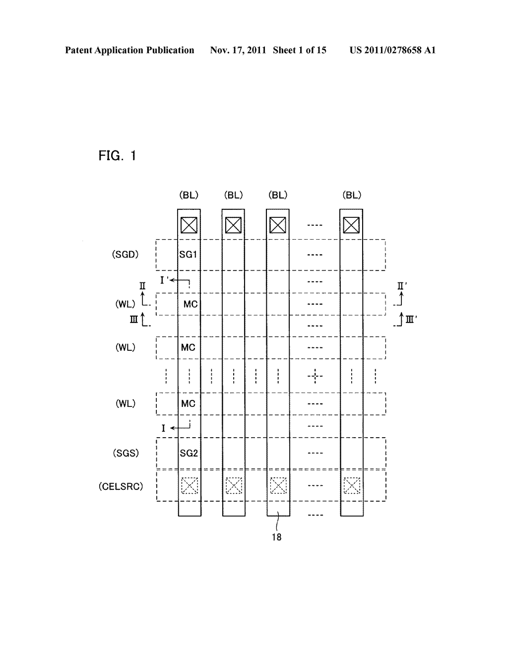 NON-VOLATILE SEMICONDUCTOR MEMORY DEVICE AND METHOD OF MANUFACTURING THE     SAME - diagram, schematic, and image 02