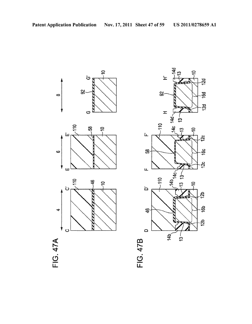 SEMICONDUCTOR DEVICE AND METHOD OF MANUFACTURING THE SAME - diagram, schematic, and image 48