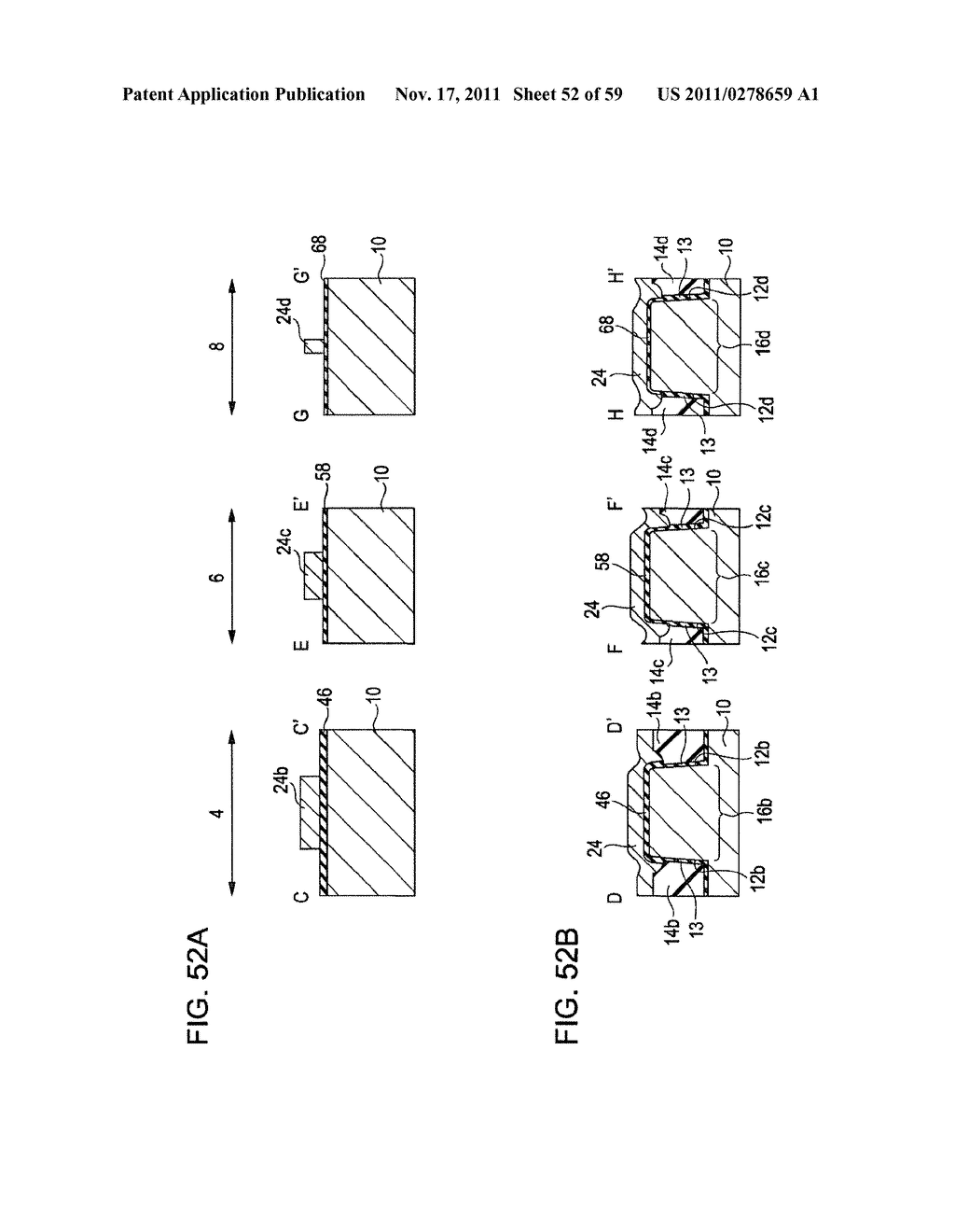 SEMICONDUCTOR DEVICE AND METHOD OF MANUFACTURING THE SAME - diagram, schematic, and image 53