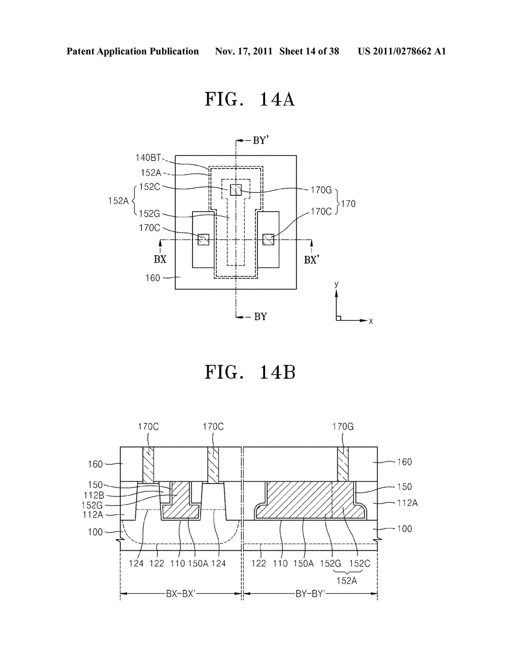 SEMICONDUCTOR DEVICE INCLUDING RECESSED CHANNEL TRANSISTOR AND METHOD OF     MANUFACTURING THE SAME - diagram, schematic, and image 15