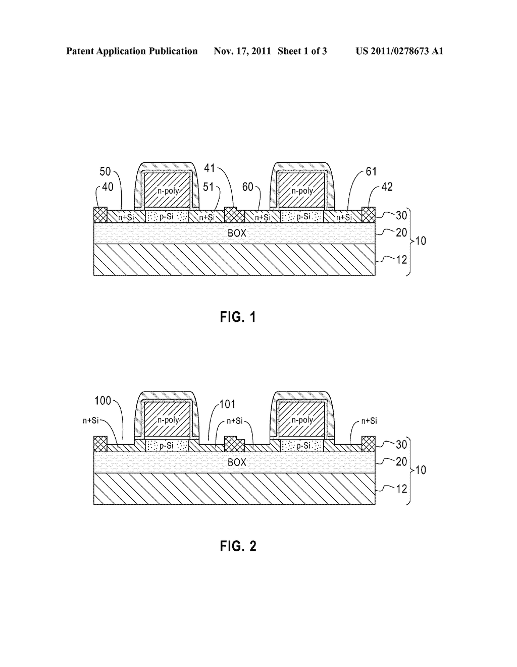 METHODOLOGY FOR FABRICATING ISOTROPICALLY RECESSED SOURCE AND DRAIN     REGIONS OF CMOS TRANSISTORS - diagram, schematic, and image 02