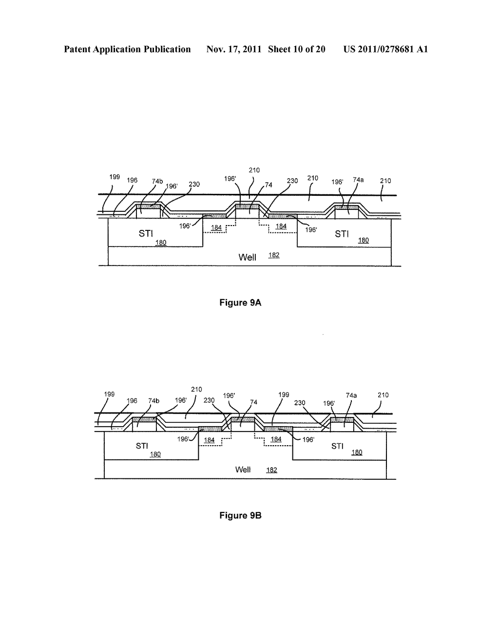 Methods, Structures, and Designs for Self-Aligning Local Interconnects     used in Integrated Circuits - diagram, schematic, and image 11