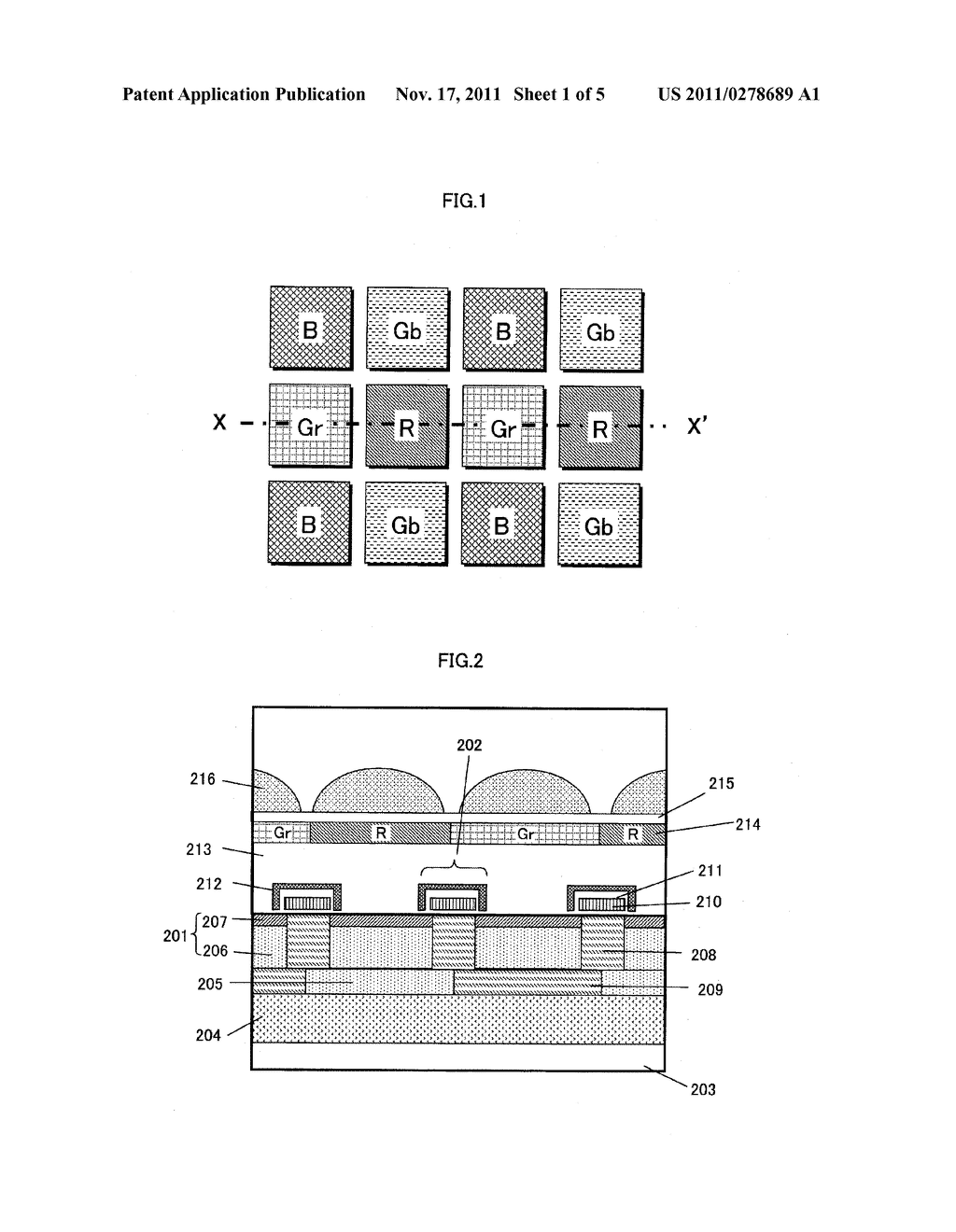 SOLID-STATE IMAGING DEVICE AND MANUFACTURING METHOD THEREOF - diagram, schematic, and image 02