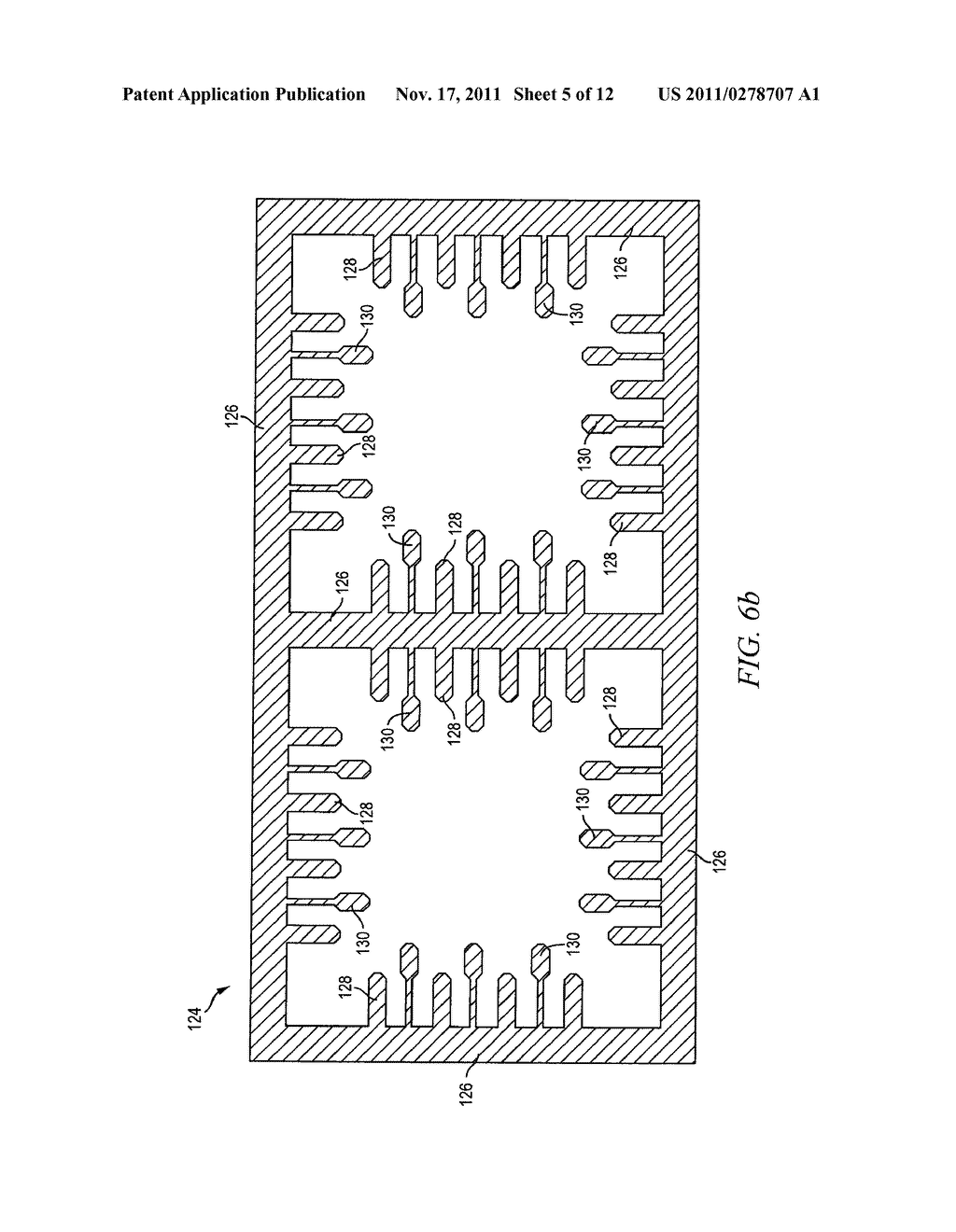 Semiconductor Device and Method of Forming Prefabricated Multi-Die     Leadframe for Electrical Interconnect of Stacked Semiconductor Die - diagram, schematic, and image 06