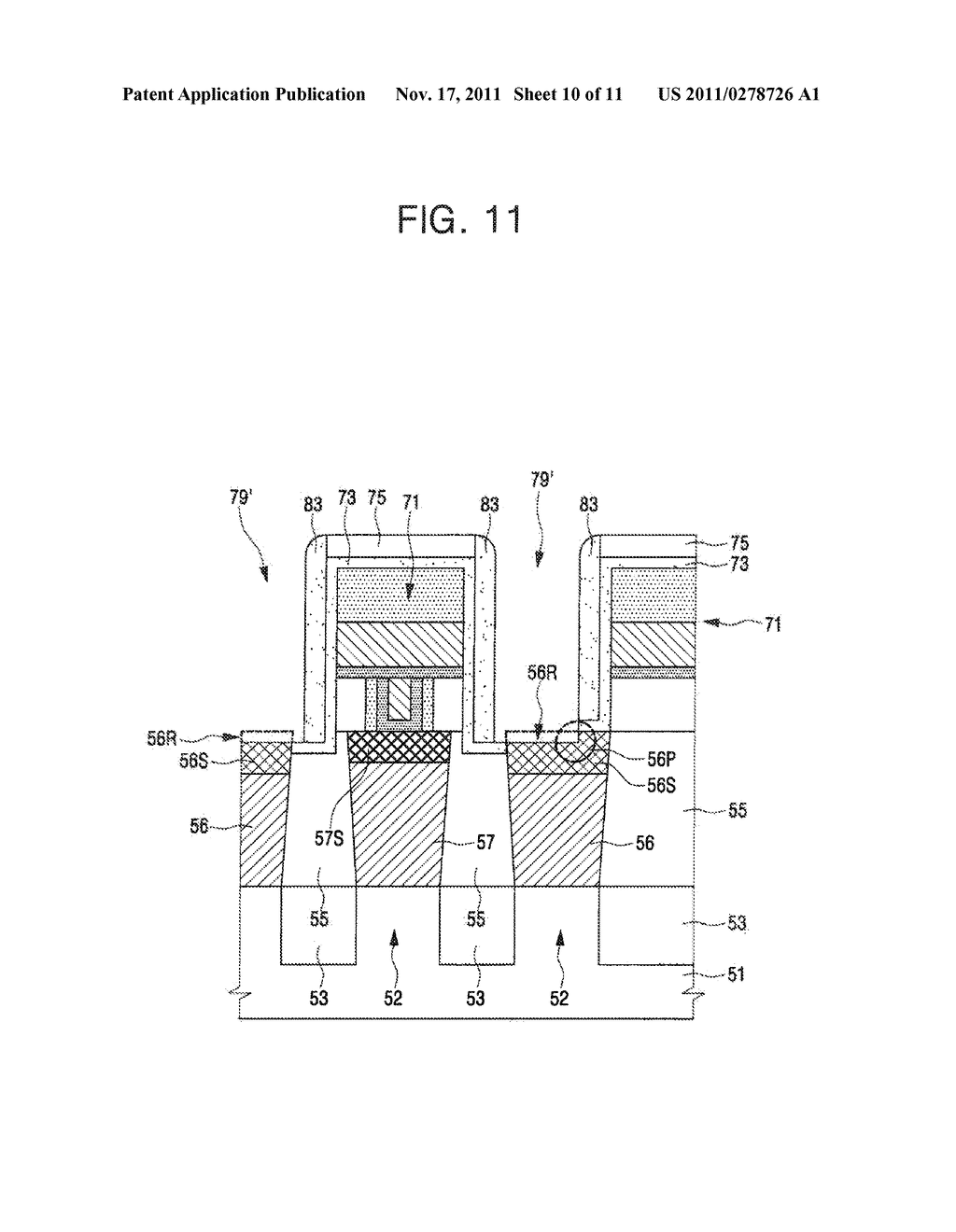 METHOD OF FORMING A SEMICONDUCTOR DEVICE HAVING AN ETCH STOP LAYER AND     RELATED DEVICE - diagram, schematic, and image 11