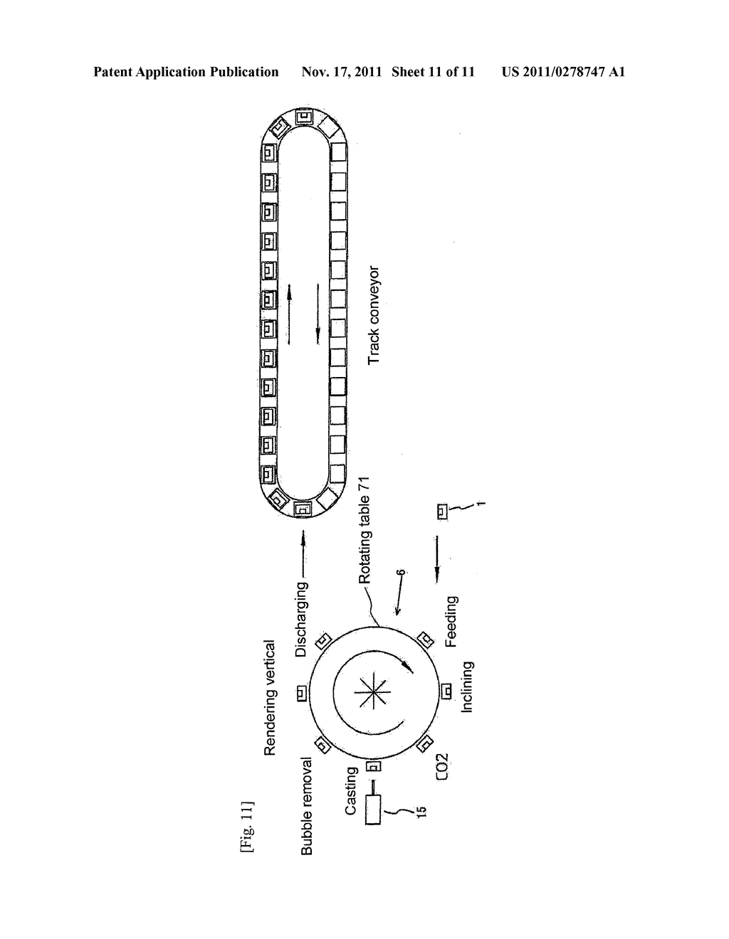 MANUFACTURING METHOD AND MANUFACTURING APPARATUS OF PLASTIC LENS - diagram, schematic, and image 12