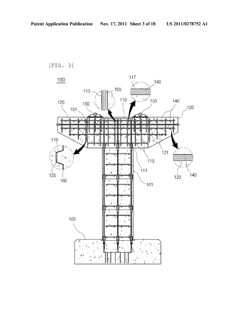 METHOD FOR CONSTRUCTING PRECAST COPING FOR BRIDGE - diagram, schematic, and image 04