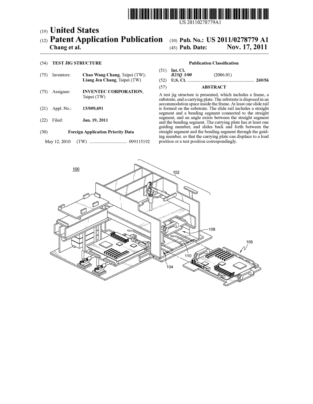 TEST JIG STRUCTURE - diagram, schematic, and image 01