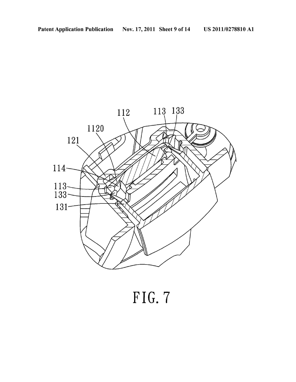 LATCH DEVICE FOR COUPLING A CARRIER TO A STROLLER FRAME - diagram, schematic, and image 10