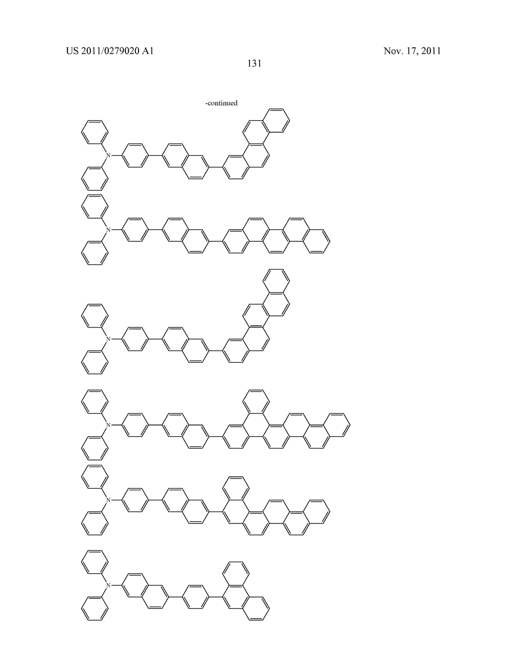 Biscarbazole Derivative, Material for Organic Electroluminescence Device     and Organic Electroluminescence Device Using The Same - diagram, schematic, and image 134