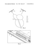 ANTENNA ARRAY WITH CAPACITIVE COUPLED UPPER AND LOWER ANTENNA ELEMENTS AND     A PEAK RADIATION PATTERN DIRECTED TOWARD THE LOWER ANTENNA ELEMENT diagram and image