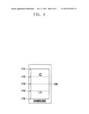 METHOD AND APPARATUS FOR CONTROLLING A DISPLAY UNIT OF A PORTABLE TERMINAL diagram and image