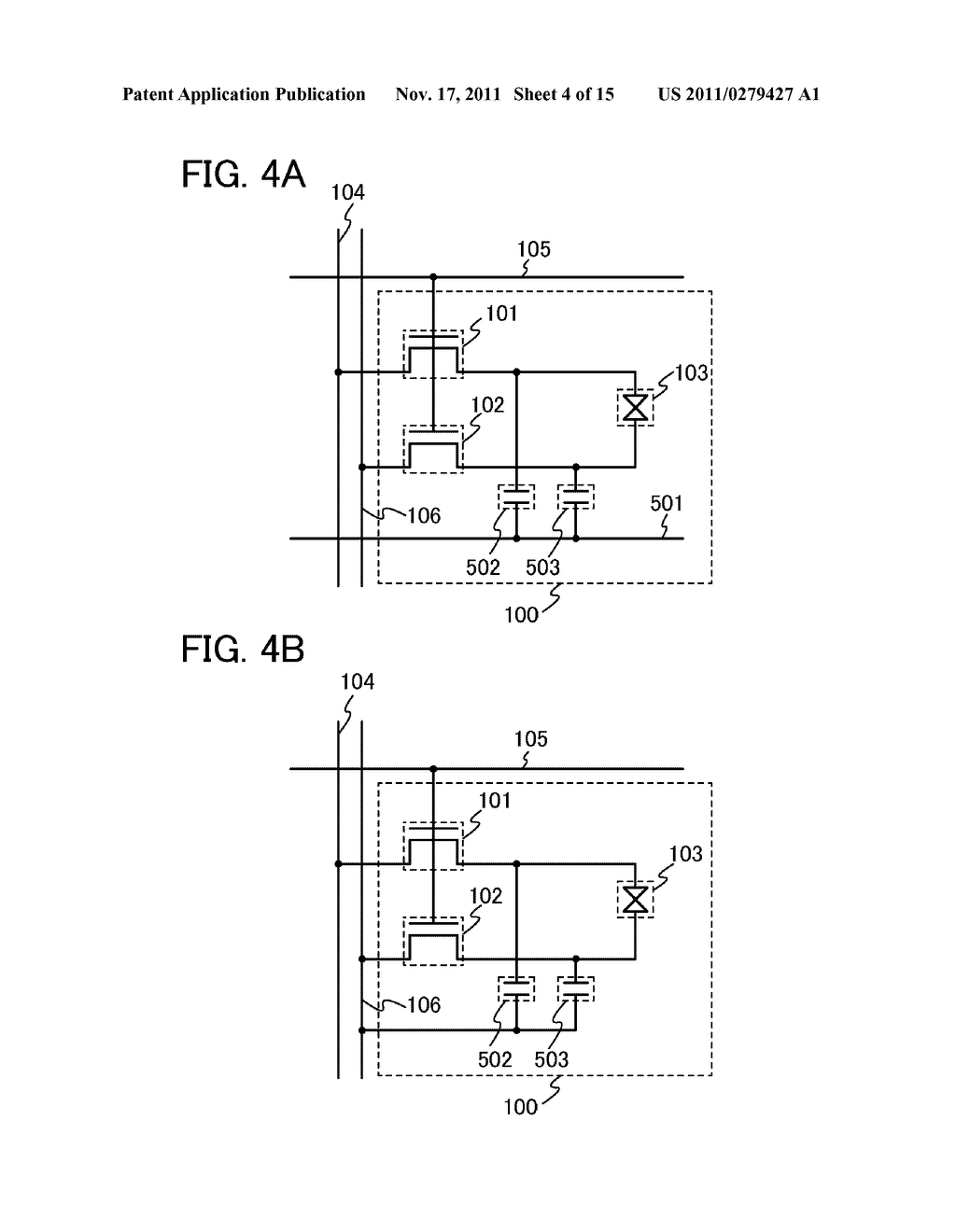 LIQUID CRYSTAL DISPLAY DEVICE AND ELECTRONIC APPLIANCE - diagram, schematic, and image 05