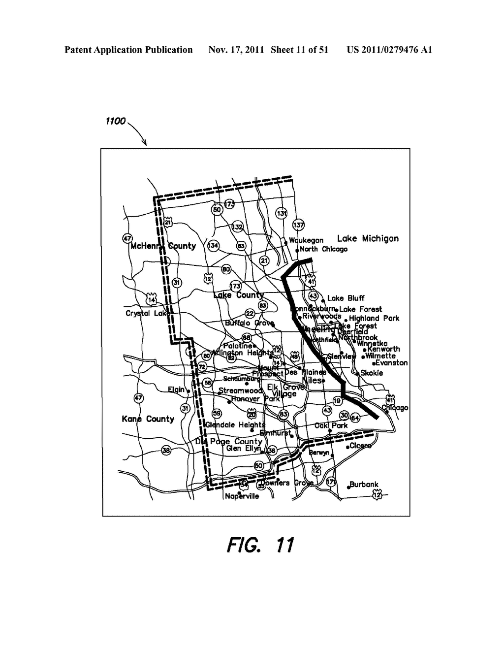 METHODS, APPARATUS AND SYSTEMS FOR GENERATING IMAGE-PROCESSED SEARCHABLE     ELECTRONIC RECORDS OF UNDERGROUND FACILITY LOCATE AND/OR MARKING     OPERATIONS - diagram, schematic, and image 12