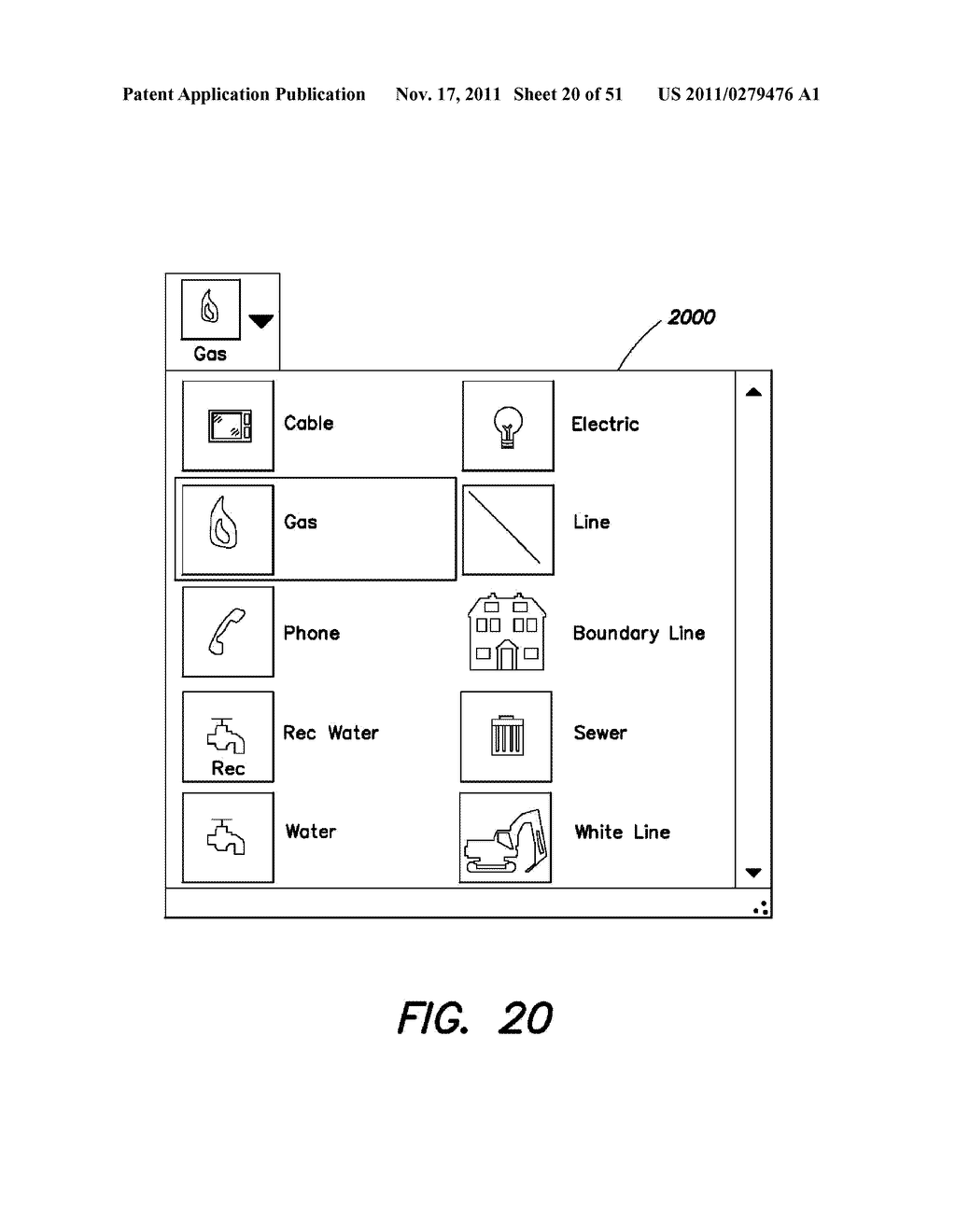 METHODS, APPARATUS AND SYSTEMS FOR GENERATING IMAGE-PROCESSED SEARCHABLE     ELECTRONIC RECORDS OF UNDERGROUND FACILITY LOCATE AND/OR MARKING     OPERATIONS - diagram, schematic, and image 21