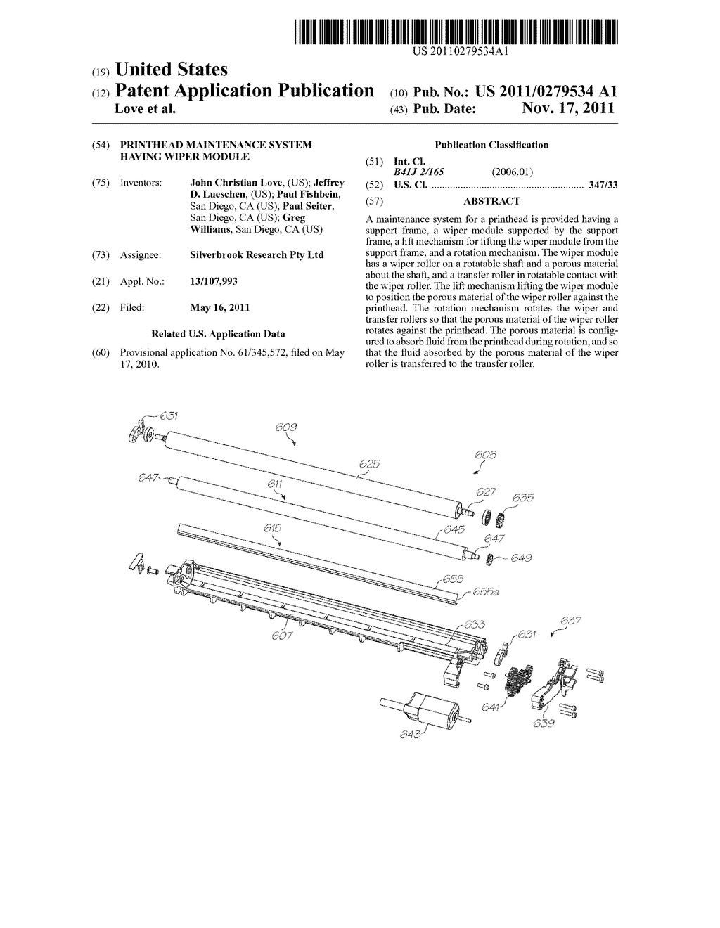 PRINTHEAD MAINTENANCE SYSTEM HAVING WIPER MODULE - diagram, schematic, and image 01