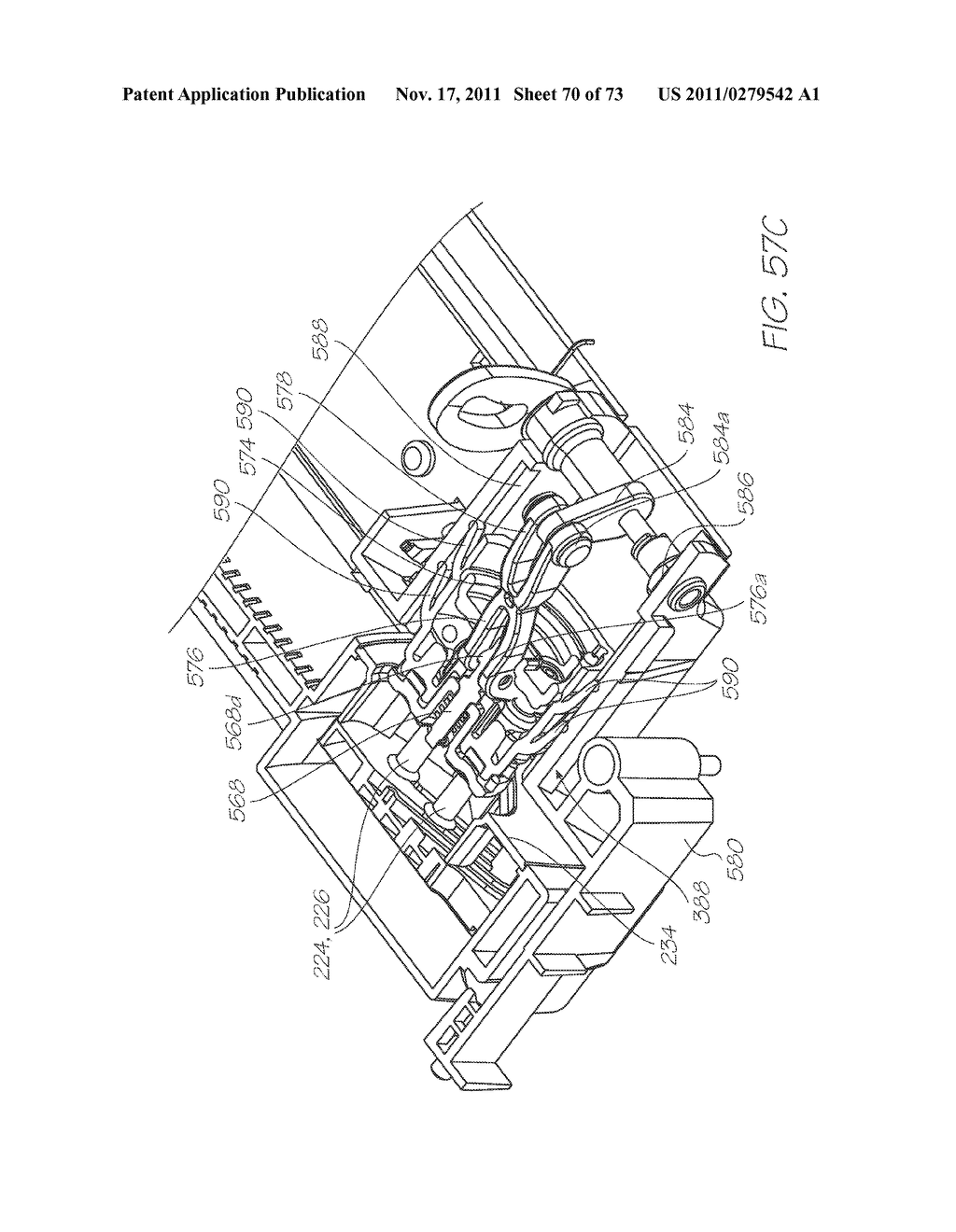 PRINTHEAD COUPLING HAVING CAM DRIVEN MECHANISM - diagram, schematic, and image 71