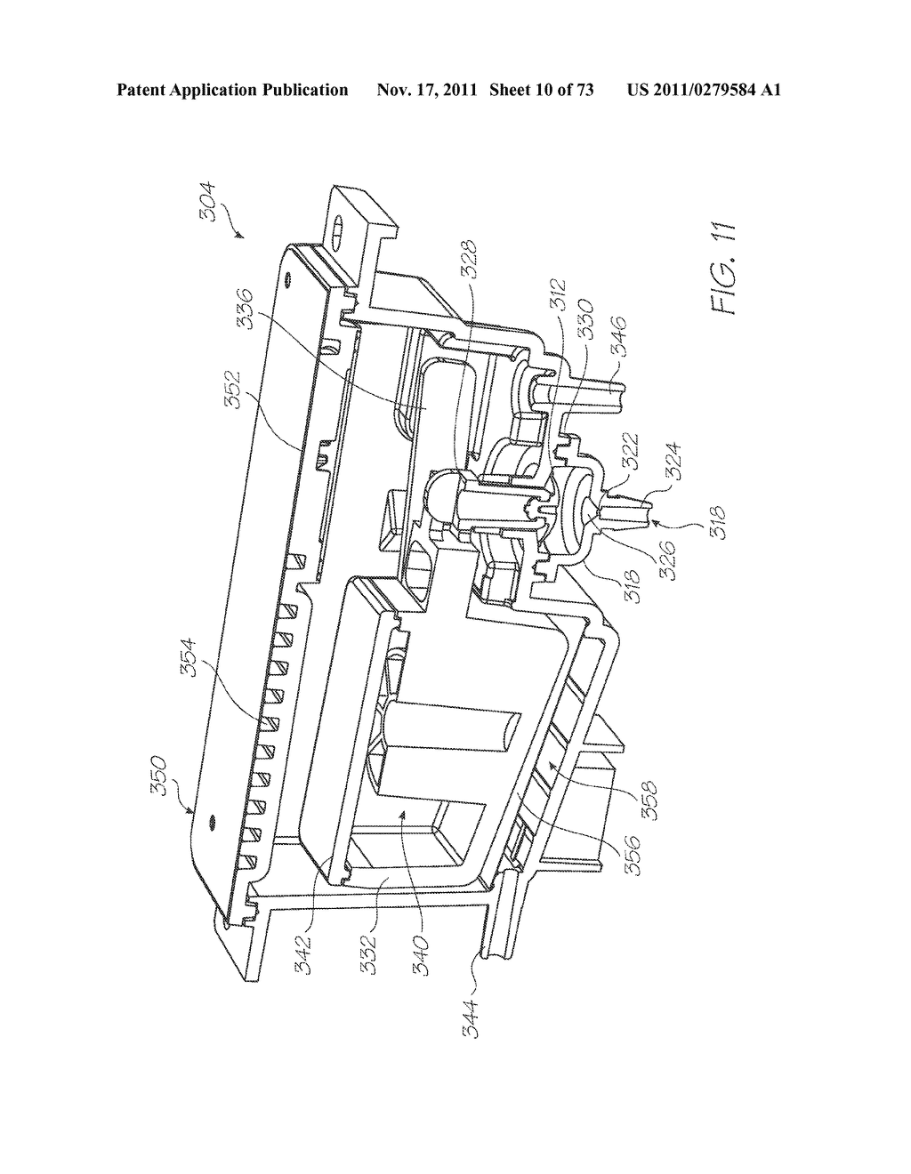 SIMPLE PRINTHEAD COUPLING FOR FLUID DISTRIBUTION - diagram, schematic, and image 11