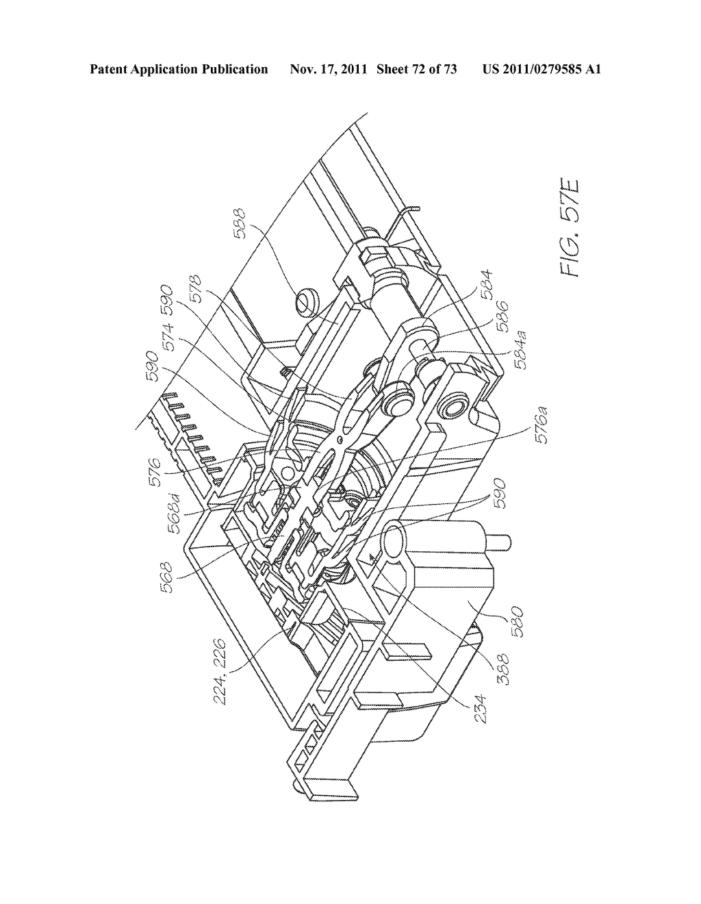 METHOD OF ASSEMBLING SIMPLE PRINTHEAD FLUID DISTRIBUTION COUPLING - diagram, schematic, and image 73