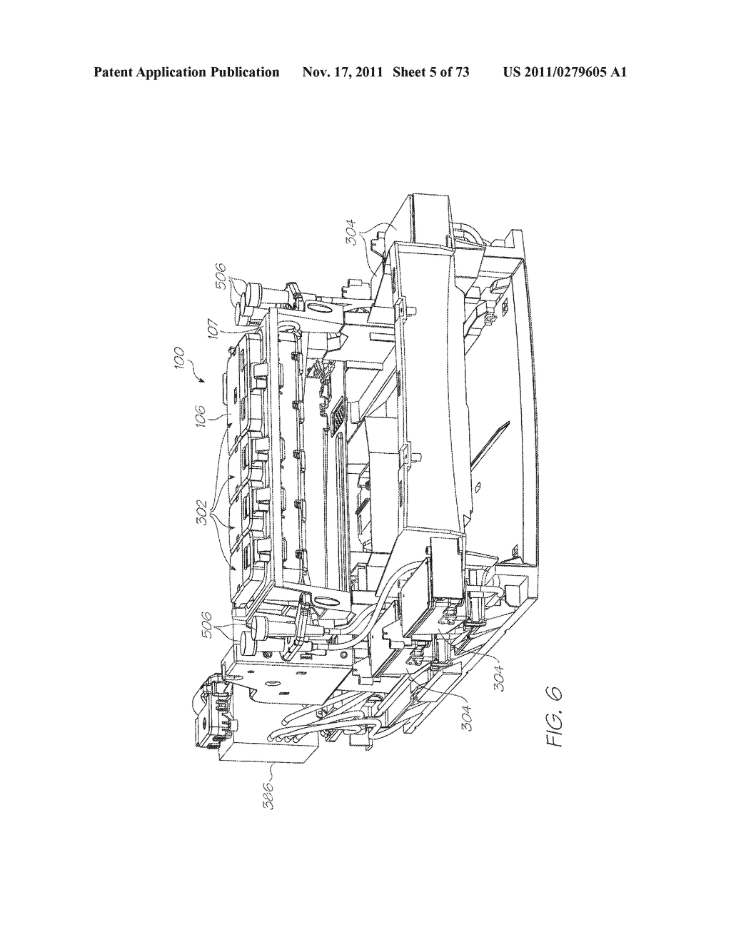 PRINTING SYSTEM HAVING VALVED INK AND GAS DISTRIBUTION FOR PRINTHEAD - diagram, schematic, and image 06