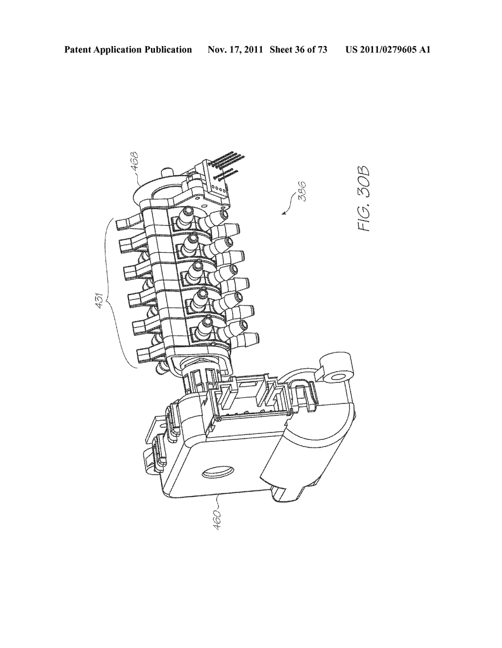 PRINTING SYSTEM HAVING VALVED INK AND GAS DISTRIBUTION FOR PRINTHEAD - diagram, schematic, and image 37