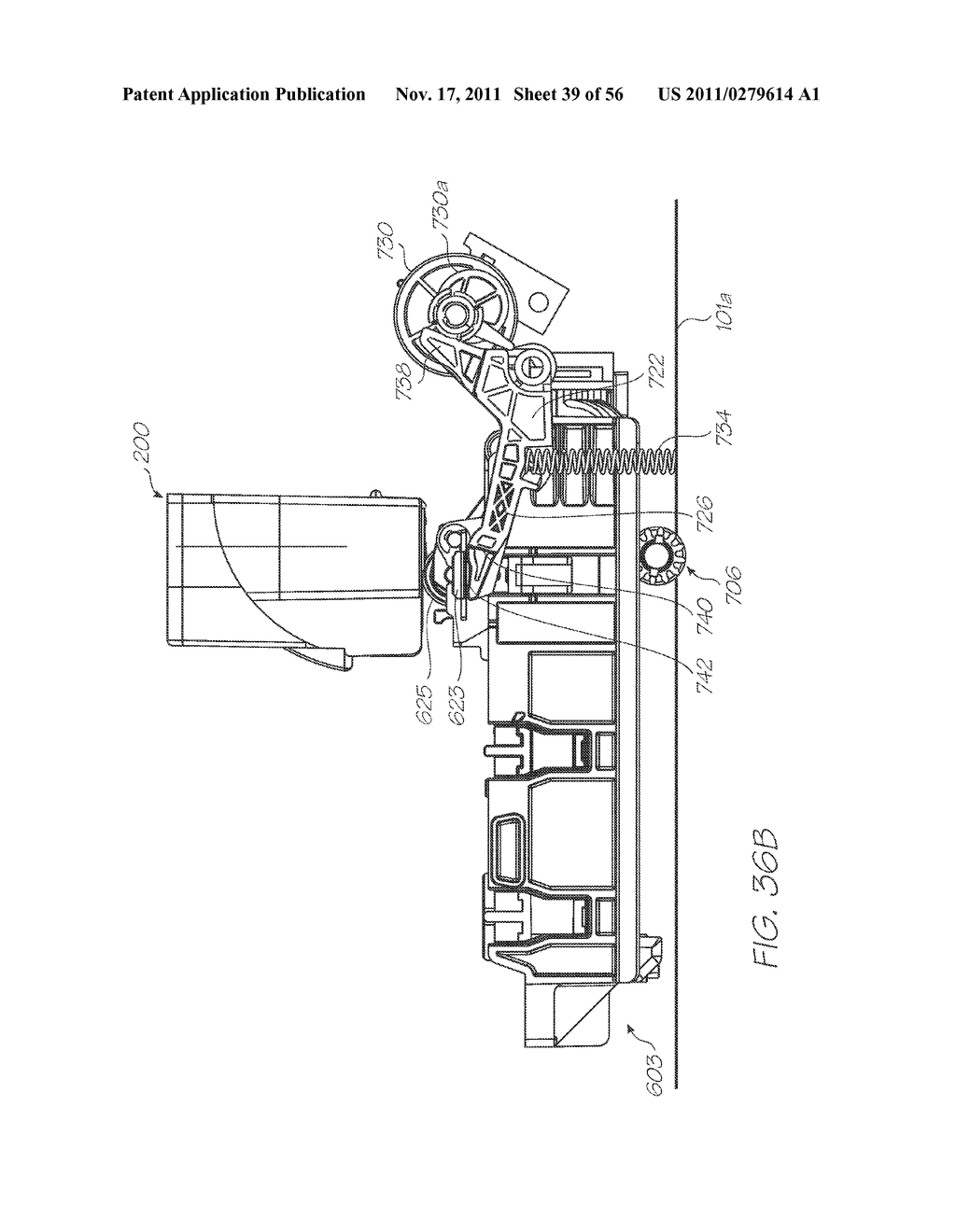 SYSTEM FOR TRANSPORTING MEDIA IN PRINTER - diagram, schematic, and image 40