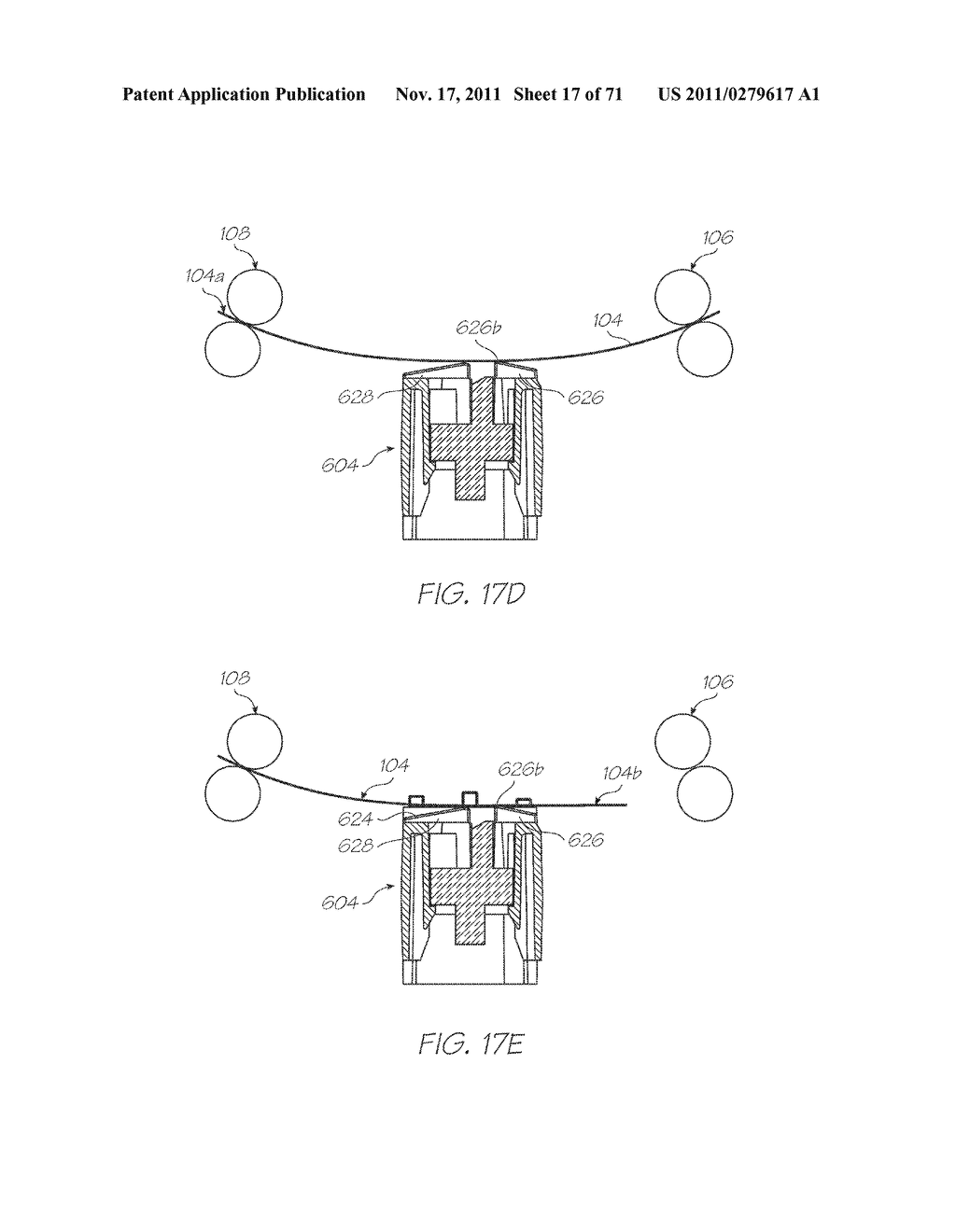 METHOD OF SHAPING MEDIA AT PRINTHEAD - diagram, schematic, and image 18