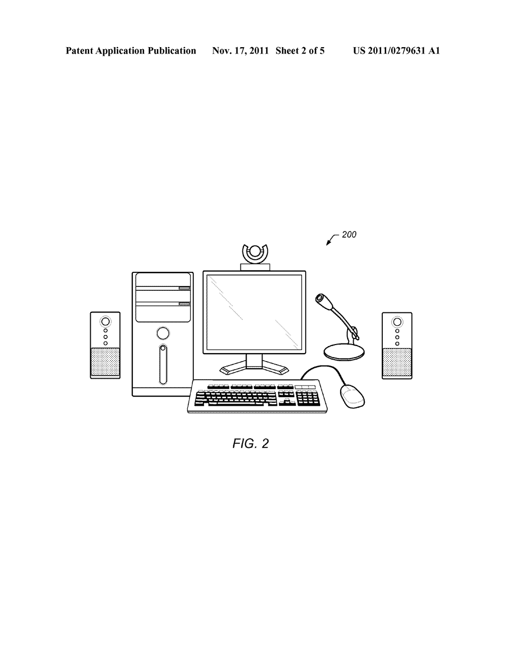 Automatically Customizing a Conferencing System Based on Proximity of a     Participant - diagram, schematic, and image 03